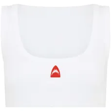 Укороченный топ в рубчик Укороченный топ в рубчик