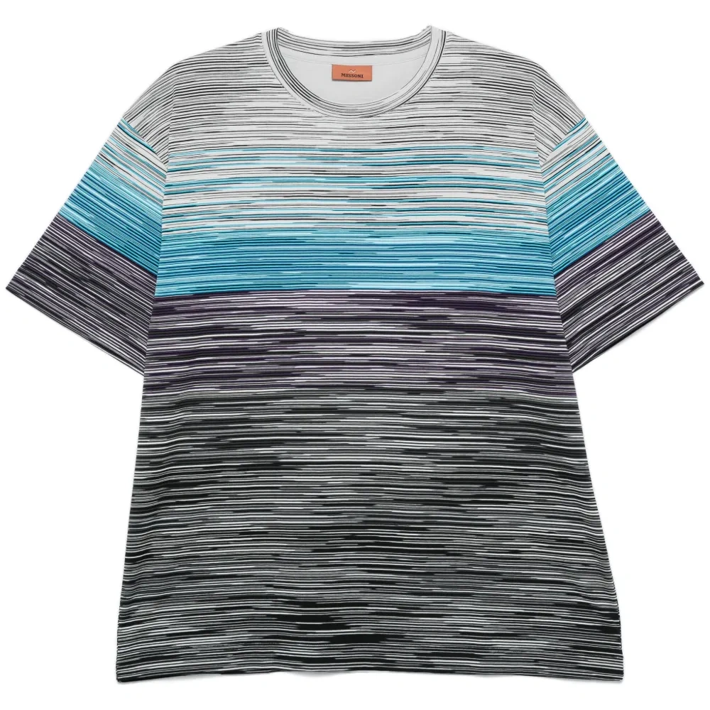 Полосатая футболка с логотипом