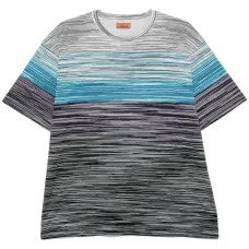 Полосатая футболка с логотипом Полосатая футболка с логотипом