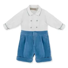 Комплект из шортов и топа с длинными рукавами