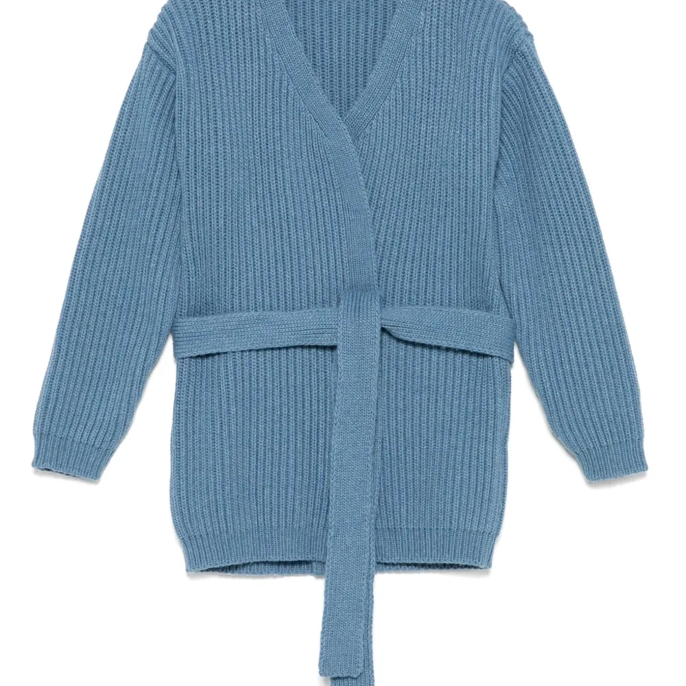 Кардиган в рубчик