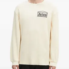 Свитшот с логотипом и вафельной фактурой