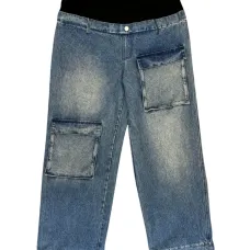 Широкие джинсы