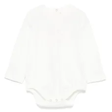 Боди с вышитым логотипом