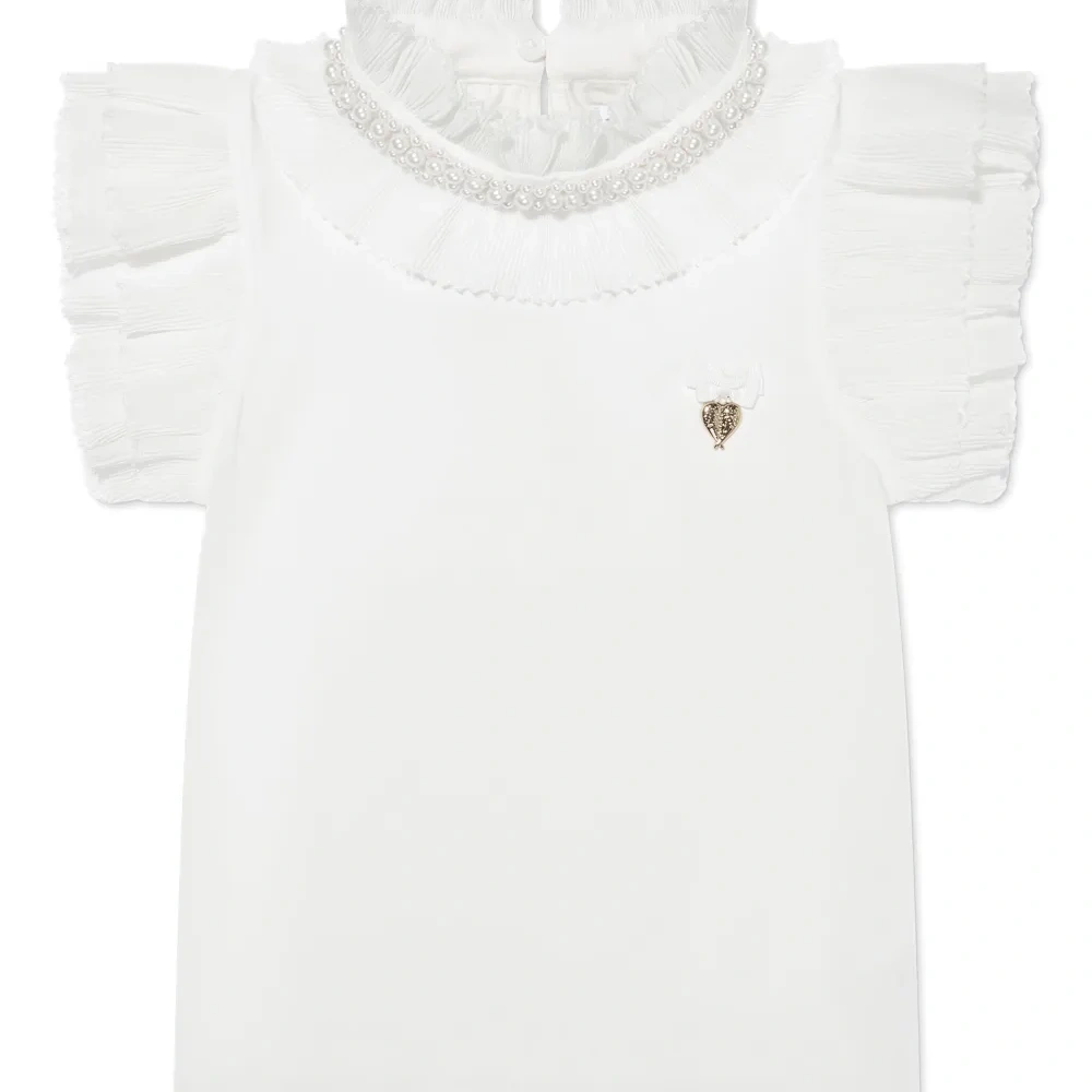 Футболка с оборками