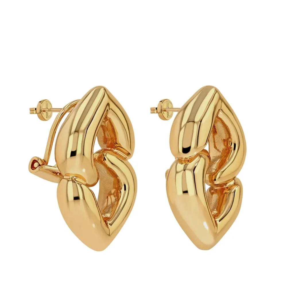 Серьги Abstract Heart