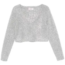 Свитер с люрексом