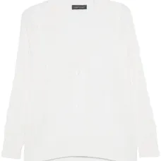 Свитер фактурной вязки