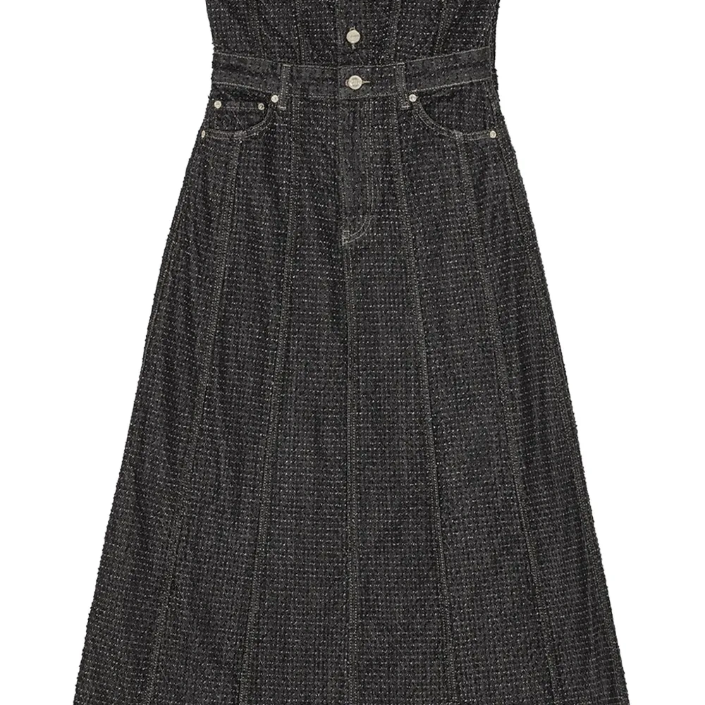 Джинсовое платье миди Fluffy Джинсовое платье миди Fluffy