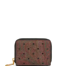 Кошелек с узором пейсли и стразами Кошелек с узором пейсли и стразами