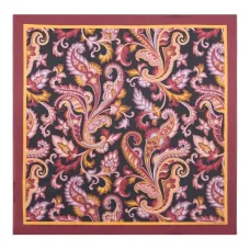 Шелковый платок с принтом пейсли