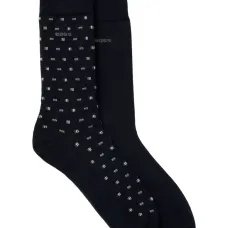 Комплект из двух пар носков с логотипом