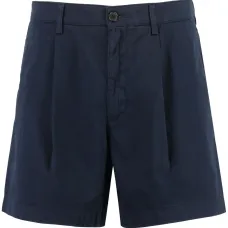 Шорты-бермуды с нашивкой-логотипом