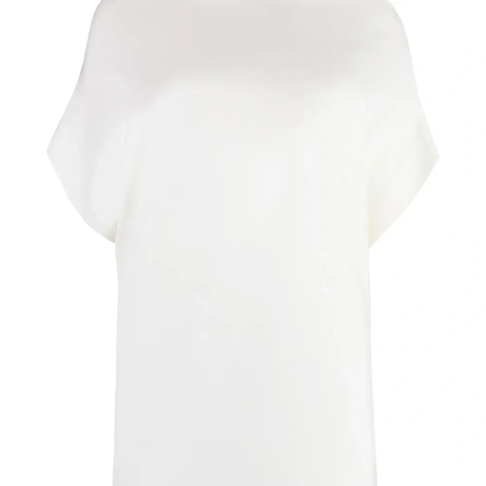 Блузка с воротником асимметричного кроя Блузка с воротником асимметричного кроя