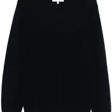 Шерстяной свитер с круглым вырезом Шерстяной свитер с круглым вырезом