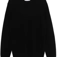 Шерстяной свитер с круглым вырезом Шерстяной свитер с круглым вырезом