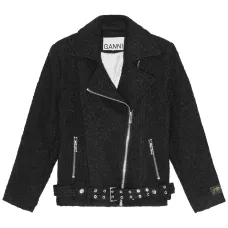 Байкерская куртка из букле