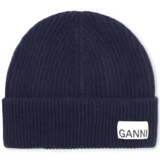 Шапка бини в рубчик