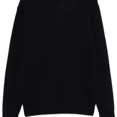 Шерстяной свитер с круглым вырезом