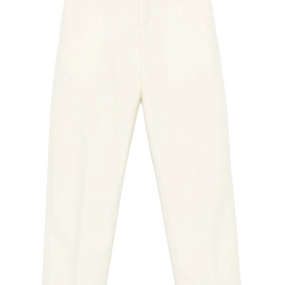 Прямые брюки из вирджинской шерсти