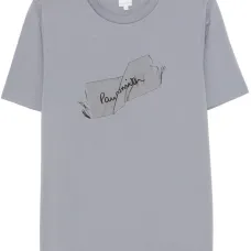 Футболка с принтом Label