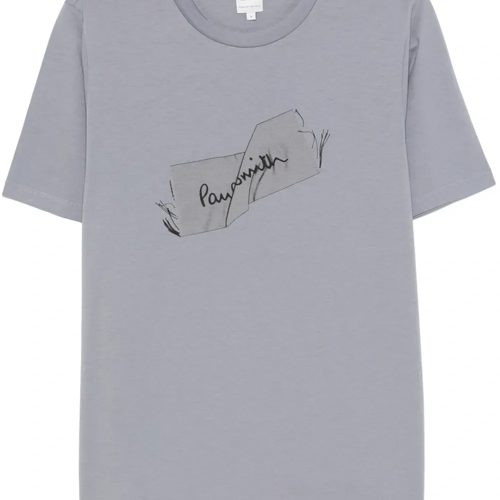 Футболка с принтом Label