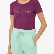 Облегающая футболка с логотипом Облегающая футболка с логотипом