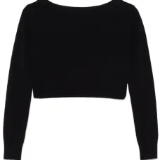 укороченный свитер