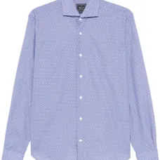 Рубашка с графичным принтом