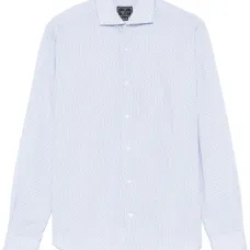 Рубашка с графичным принтом