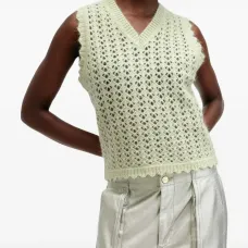 Вязаный топ без рукавов Vivian Вязаный топ без рукавов Vivian