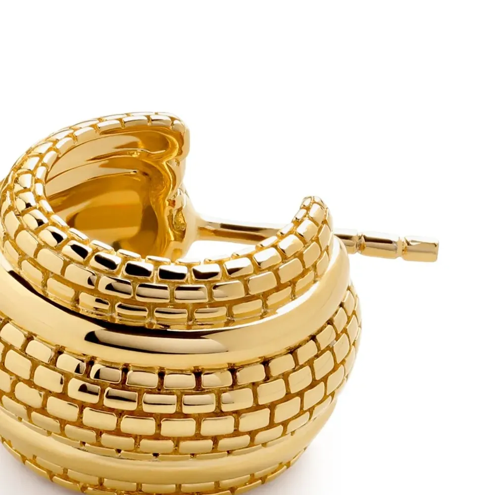 Маленькие серьги-кольца Heirloom