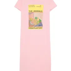 Платье с графичным принтом