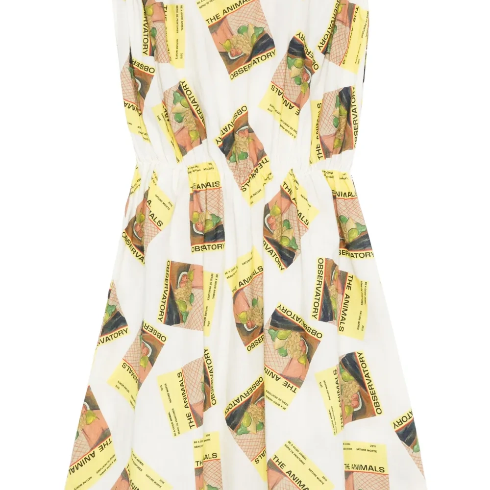 Платье с графичным принтом