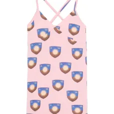 Платье с графичным принтом