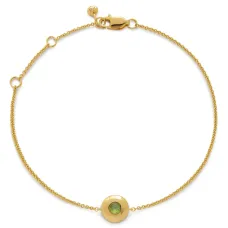 Позолоченный браслет August Birthstone Позолоченный браслет August Birthstone