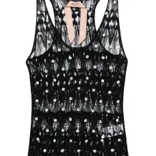 топ с декоративной строчкой