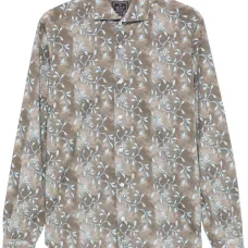 Рубашка с цветочным принтом Рубашка с цветочным принтом