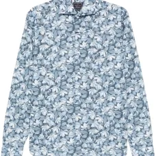 Рубашка с цветочным принтом