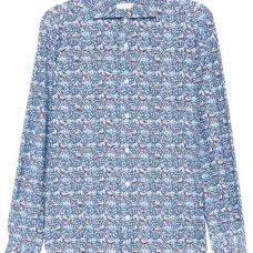 Рубашка с графичным принтом