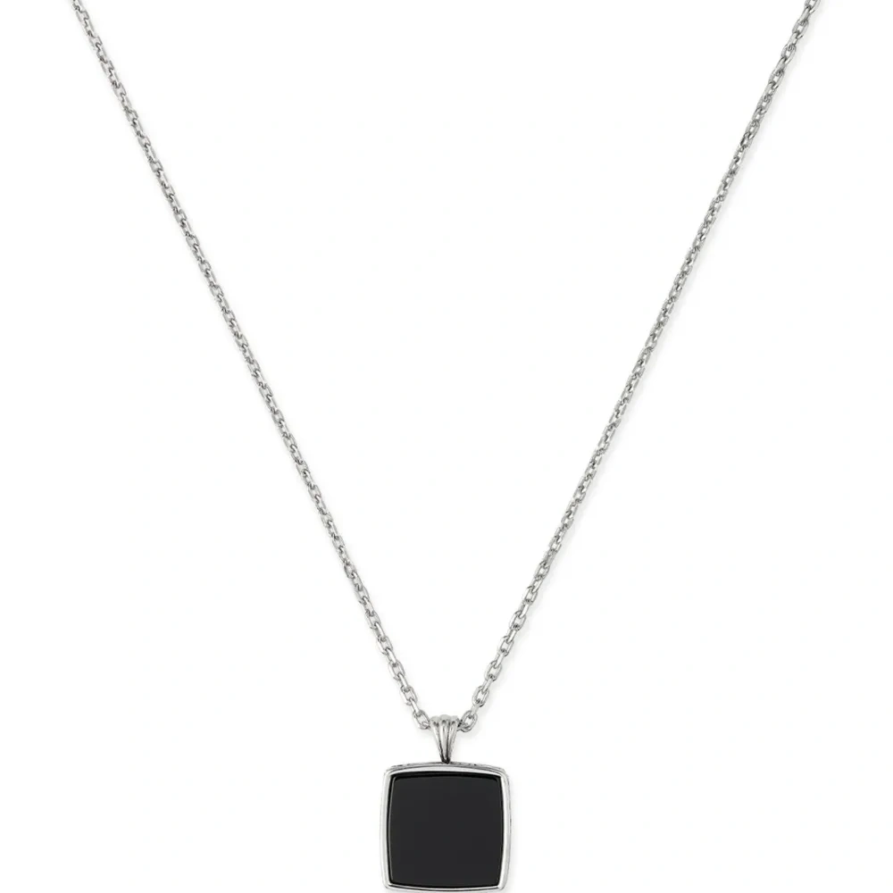 Колье с подвеской из оникса