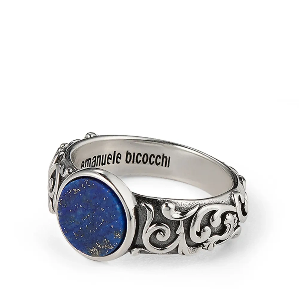 Кольцо Arabesque с малахитом