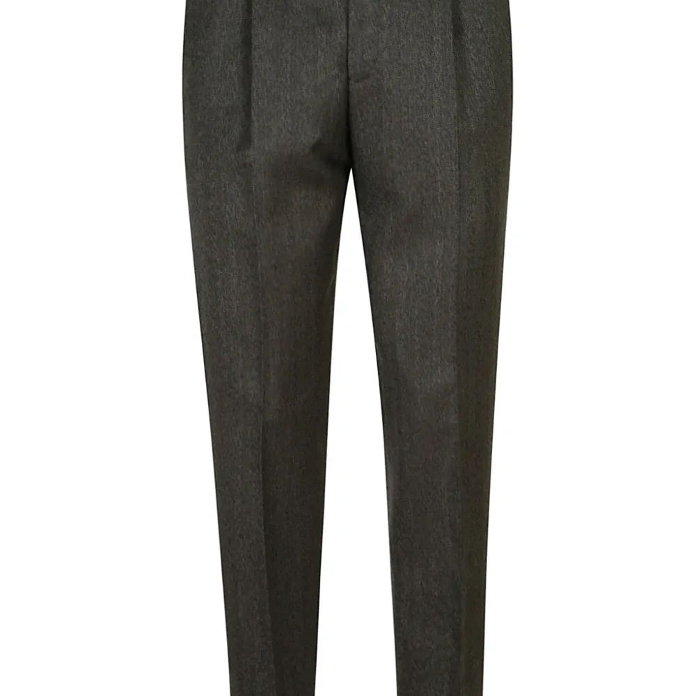 Брюки с узором в елочку