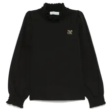 Футболка с декорированным логотипом