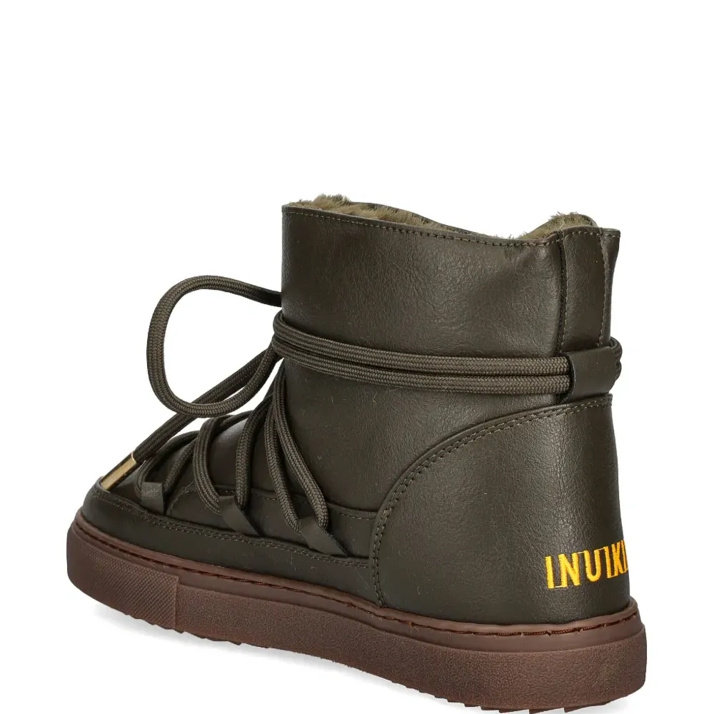 Кожаные ботинки