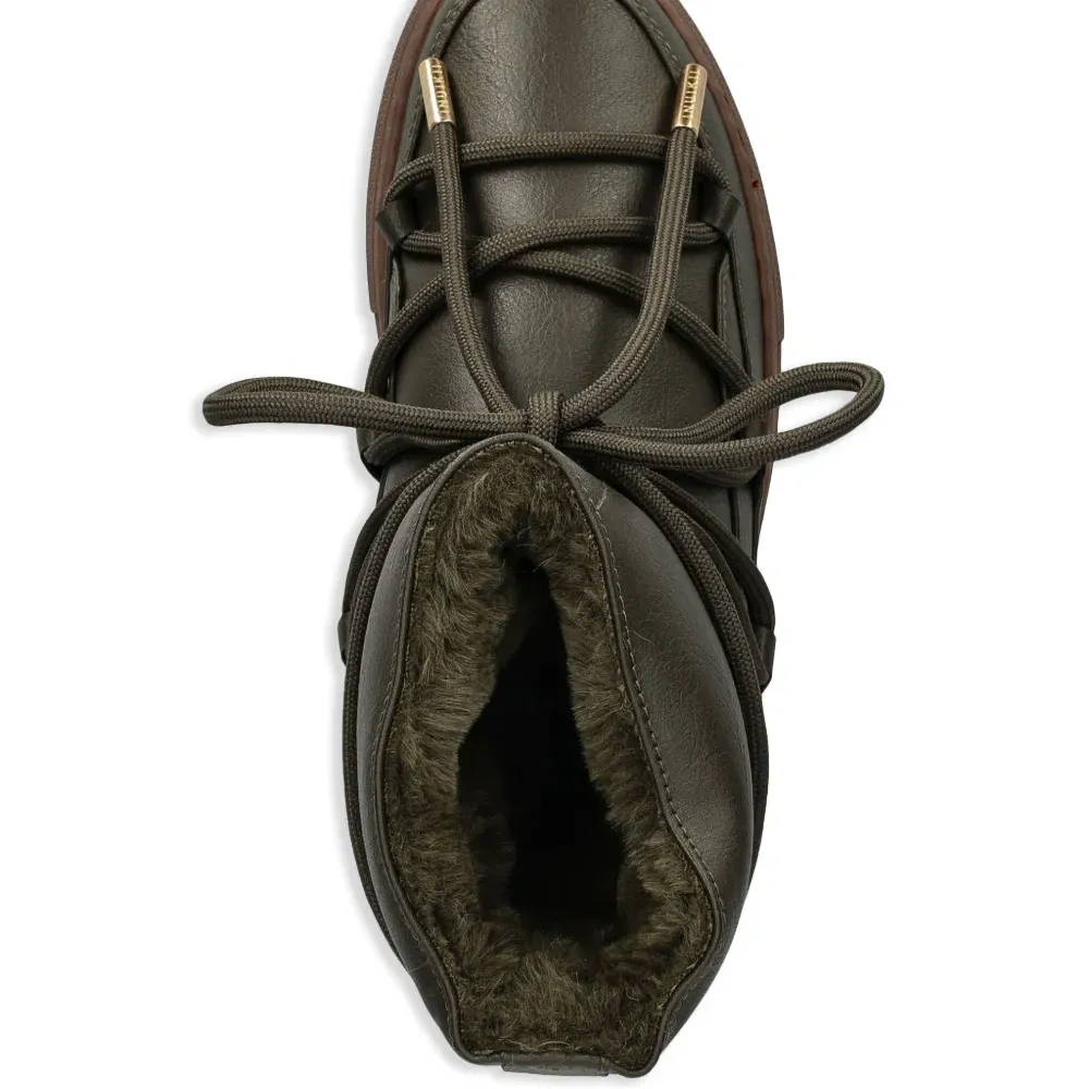 Кожаные ботинки