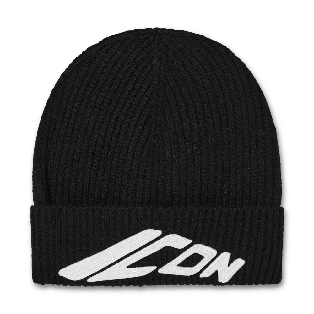 Шапка бини с вышитым логотипом