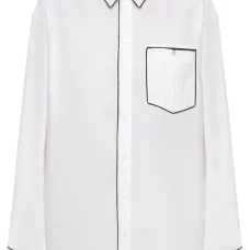 Рубашка с окантовкой