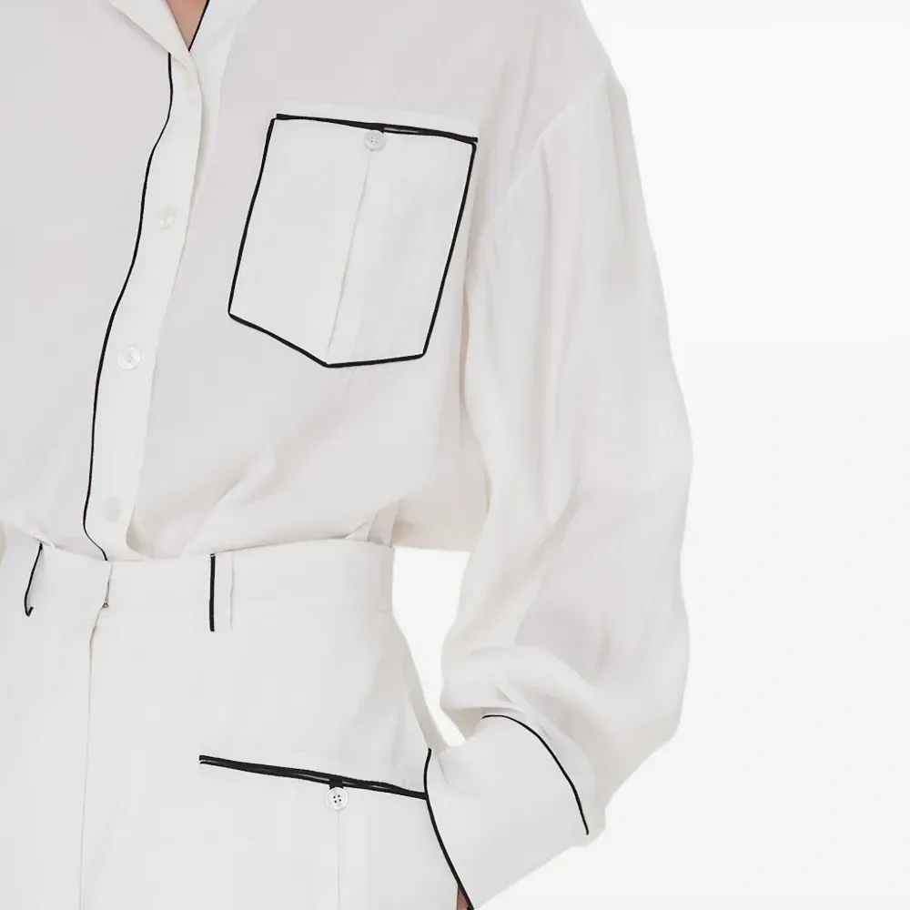 Брюки с окантовкой