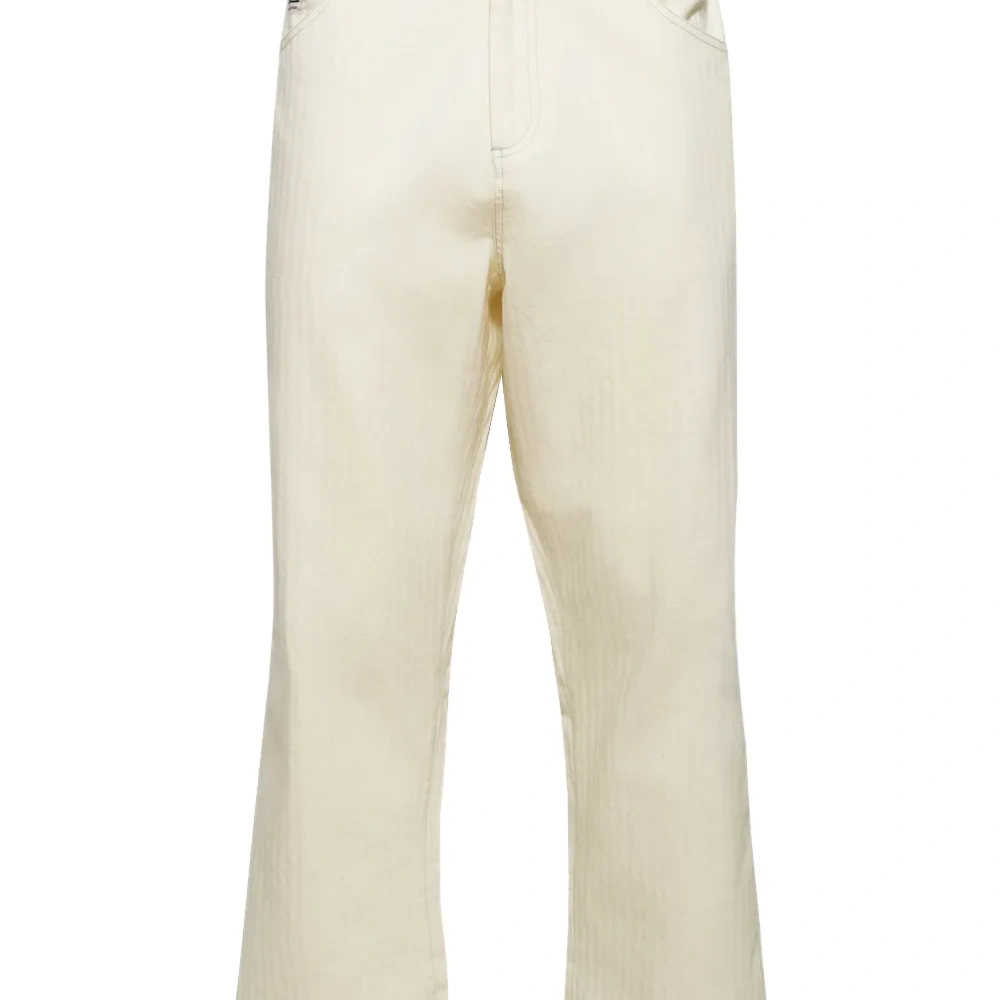 Брюки с нашивкой-логотипом